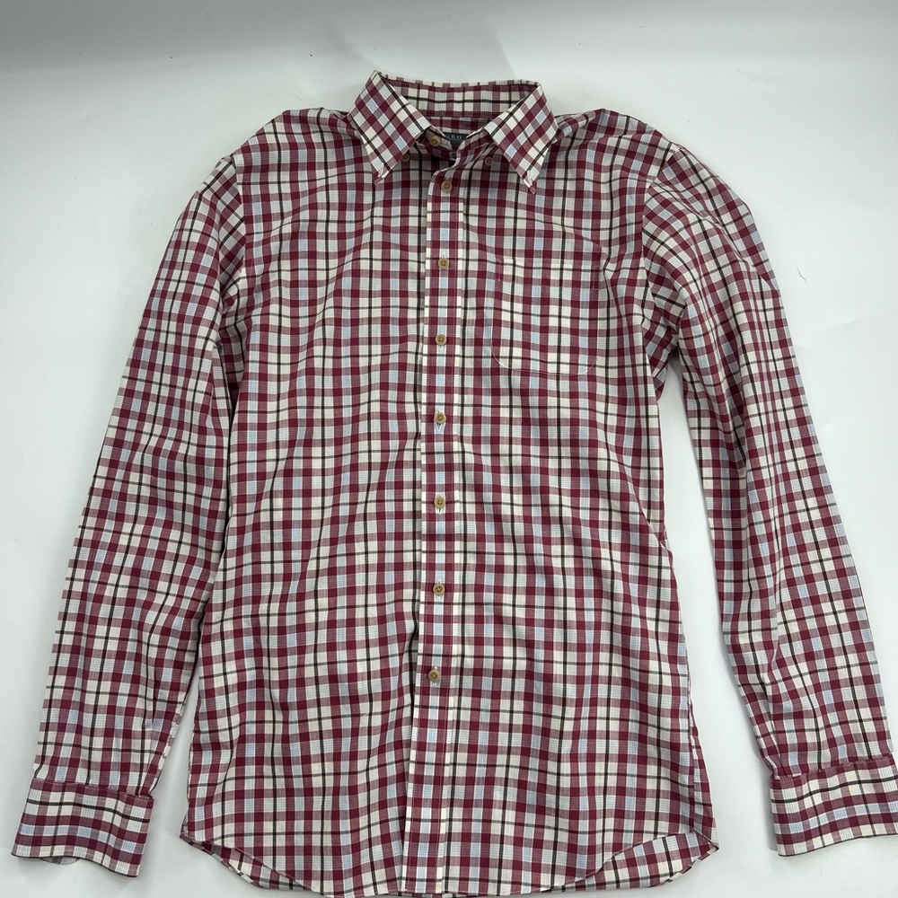 Classic Red and White Checkered Men's Shirt